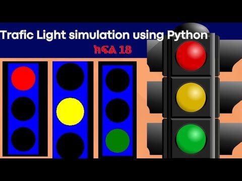 Python Tutorial #18: Traffic Light Simulation