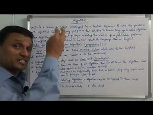 What is Algorithm | Different Ways of Algorithm | What are the Rules to Construct an Algorithm.