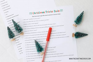 Christmas Trivia Quiz Download A Free Printable Version