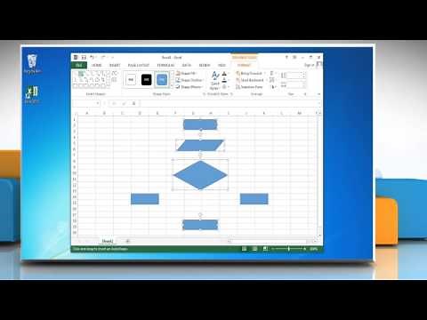 How to Make a Flow Chart in Excel 2013