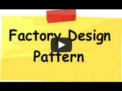 Factory Design Pattern