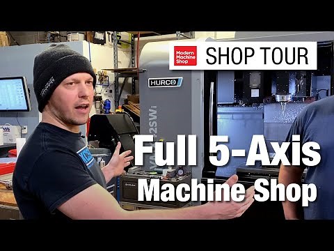 Inside a Full 5-Axis Machine Shop with KCS | Machine Shop Tour