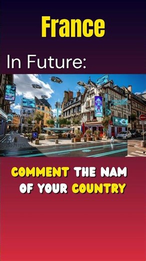 France 2025 vs 2050 | Next-Level Modernization#France #FranceFuture #NowVsFuture #France2050