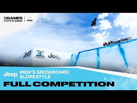 Jeep Men’s Snowboard Slopestyle: FULL COMPETITION | X Games Aspen 2026