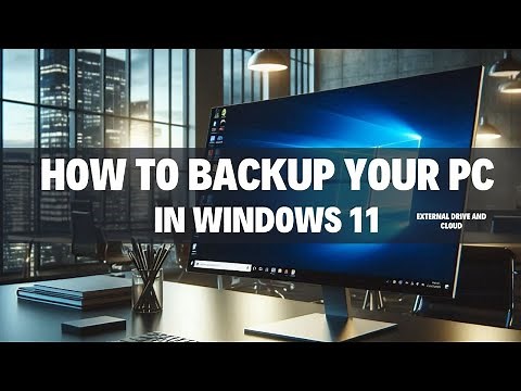 How to backup your PC in Windows 11, External drive and cloud method