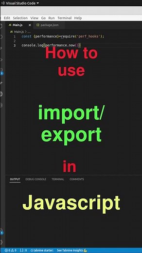 Use import/export instead of require in Javascript