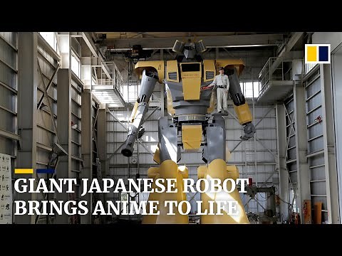 Giant Japanese robot brings anime to life