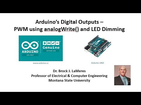 Intro to Arduino - PWM using analogWrite() and Dimming LEDs (Fall 2024)
