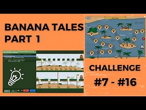 CODE MONKEY: BANANA TALES-PART 1: PYTHON FUNDAMENTALS: CHALLENGE #7-#16(INTRODUCTION AND SEQUENCING)