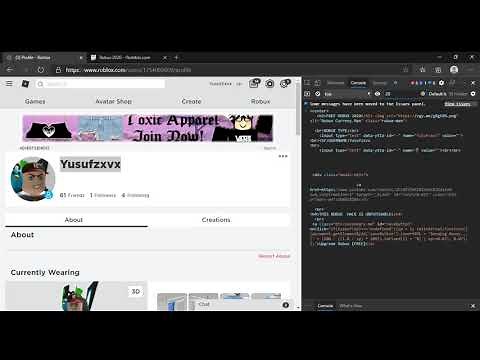 🤑🤑 FREE ROBUX!! INSPECT ELEMENT HACK... (PASTEBIN) 🤑🤑