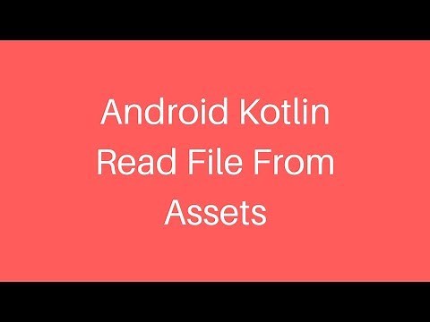Android Kotlin Read File From Assets