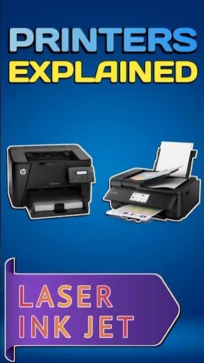 How Printers Work: Inkjet vs Laser Explained!