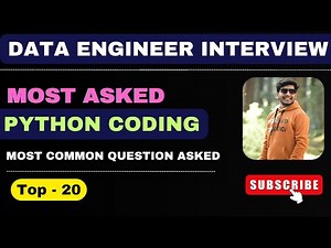 Top Python Coding Interview Questions 🔥