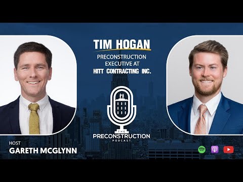 Tim Hogan - 33years old and managing a team of 15 at HITT Construction in D.C.