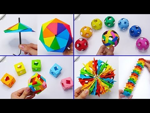 8 DIY paper crafts Paper toys