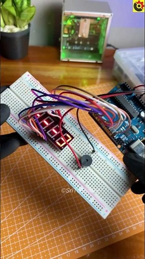 Arduino Countdown Timer with Starter Kit #arduino #srituhobby ‪@sritu_hobby‬