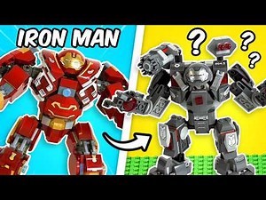 I Built Different Types Of LEGO Iron Man Mechs
