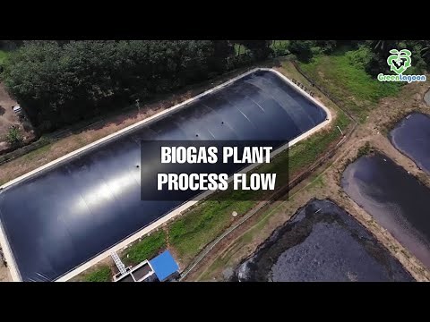 GLT Bio 1MW Biogas Power Plant - A Process Flow