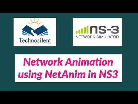 Network Animation using NetAnim in NS3 #Technosilent