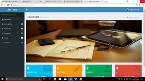 Monitoring System (Dashboard) using PHP with Source Code