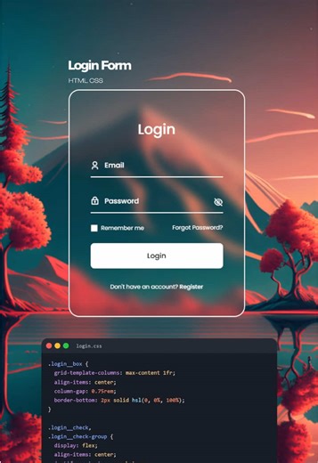 Creating an Effective Login Form with HTML and CSS