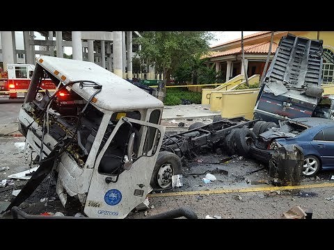 Russian Truck Crash Compilation 2018 #001
