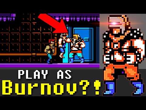 PLAY As BURNOV BOSS?! Double Dragon II NES BOSS HACK | Double Dragon 2 The Revenge Boss Edition.