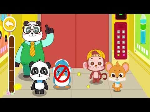 Baby Panda's Safety Journey: Learn Crucial Safety Tips at Home & While Traveling - Educational Game