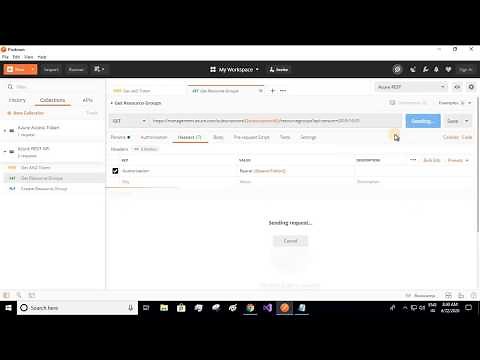 Call Azure REST API using Postman | Azure Resource Manager Bot | Part 3