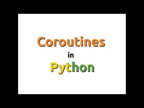 Coroutines in Python (async/await)
