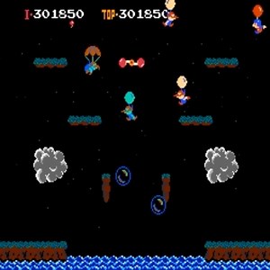 Balloon Fight (nes) Full Game | Illusion Naga Gaming