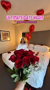 SAVE this for Date Night in @visitmarkham❤️🍣 Looking for a unique and romantic escape close to home? This is the only guide you’ll need for an unforgettable date in Markham, @ontariotravel! 🏨 Check into @hilton.markham and book their celebration package complete with roses, sparkling wine, and sweet surprises which made our room feel like the ultimate romantic retreat! 🍣 Dine at @zenjapaneserestauranttoronto, a Michelin Guide-recognized omakase restaurant where the fish is flown in fresh from