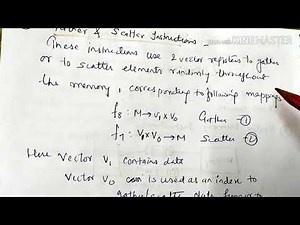 Vector Instruction types-ACA