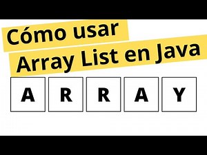 Uso basico de ArrayList en Java