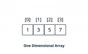 One Dimensional and Multidimensional Array with Example