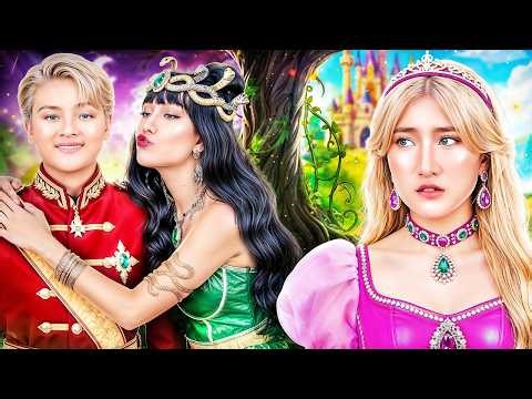 Black Princess Vs Pink Princess! Black Princess Wants To Steal My Prince