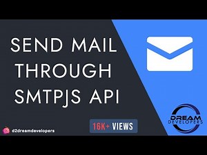 How to use the smtp.js api to send emails with javascript || Send Mail Using SMTP