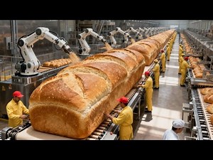 Inside the WORLD'S BIGGEST Bread Factory (Mega-Process Revealed)