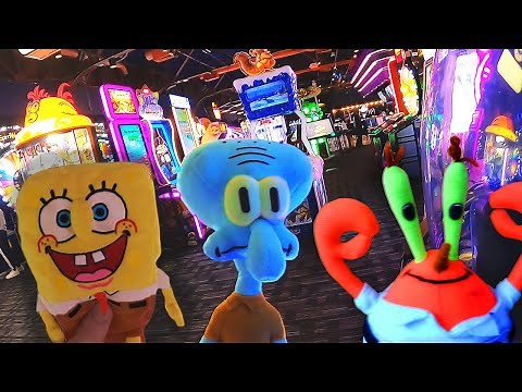 SQUIDWARD ARCADE CLAW MACHINE FAIL 2