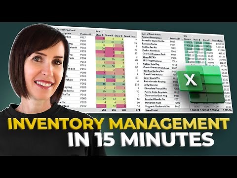 Create an Automated Inventory Management System in Excel (FREE Template)