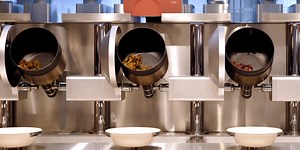 Four MIT graduates created a restaurant with a robotic kitchen that cooks your food in three minutes or less