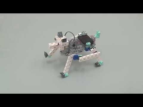 Coder votre robot éducatif avec scratch - Le robot chien (4 pattes)