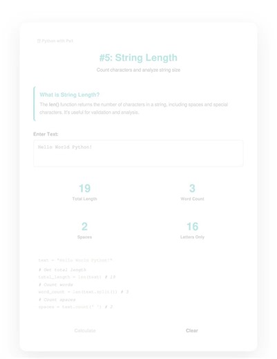 Python len() Function - How to Get String Length | Python with PA1 #codeprep #programming #dsa