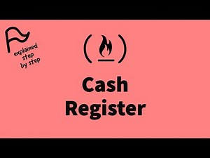 [STEP BY STEP] FreeCodeCamp - Cash Register