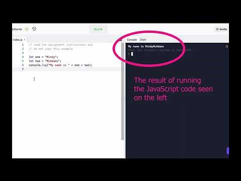 Intro to Replit Using JavaScript