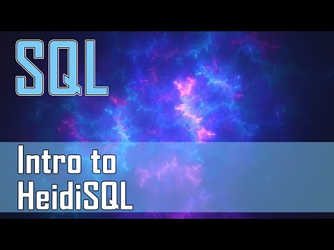 Installing and Using HeidiSQL