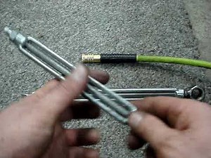 DIY ClampTite Wire Clamping Clone Using Turnbuckles