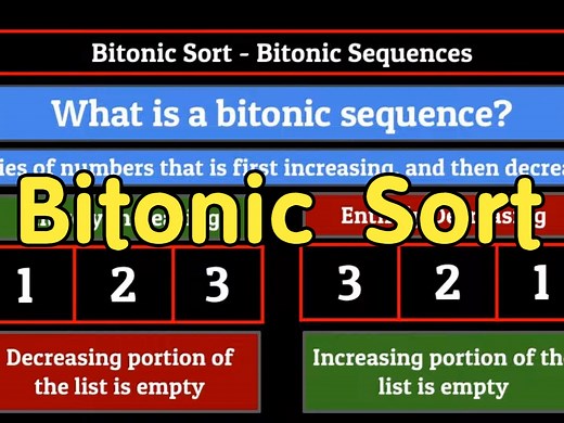 Bitonic Sort 双调排序算法