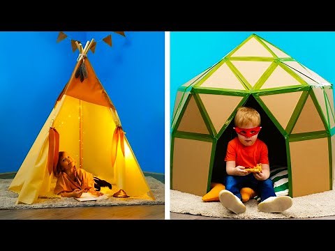 27 FUN AND SIMPLE CARDBOARD DIYS FOR KIDS