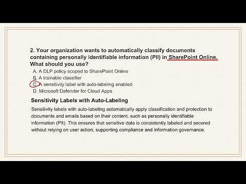 SC-401 Practice Questions with Explanations | Microsoft 365 Information Security Exam Prep